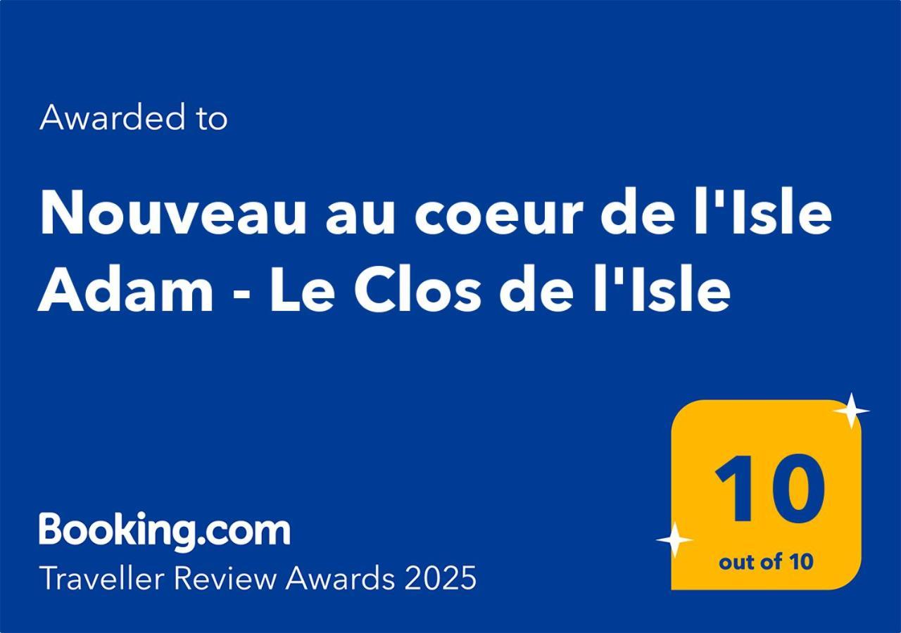 Nouveau Au Coeur De L'Isle Adam - Le Clos De L'Isle Bed & Breakfast エクステリア 写真